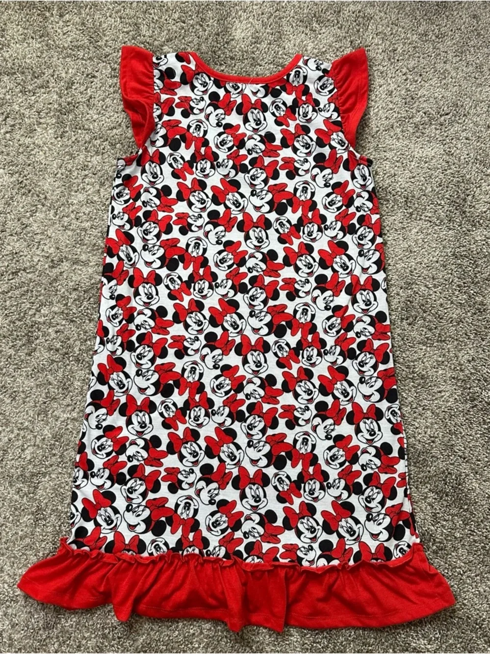 Disney Girls Minnie Mouse Long Nightgown NWOT Size 11/12 - Picture 7 of 7